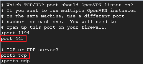 Cấu hình OpenVPN Server (tiếp theo)