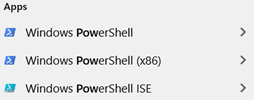 Windows PowerShell 