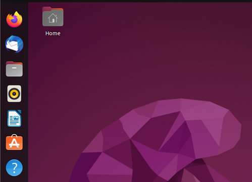 Ubuntu 22.04 LTS desktop interface
